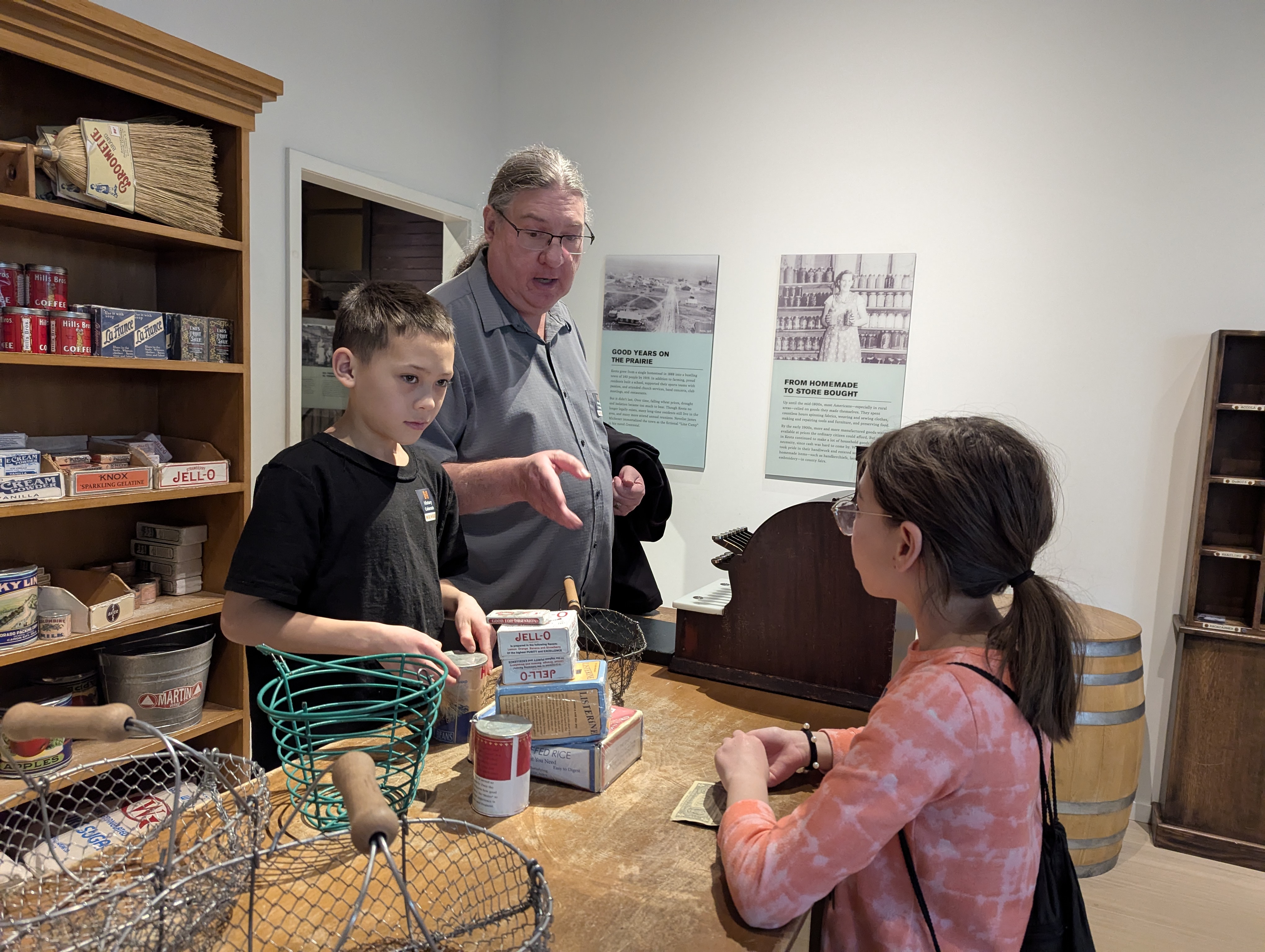Anna O'Hare, Robert O'Hare, Michael Sanders, Colorado History Museum